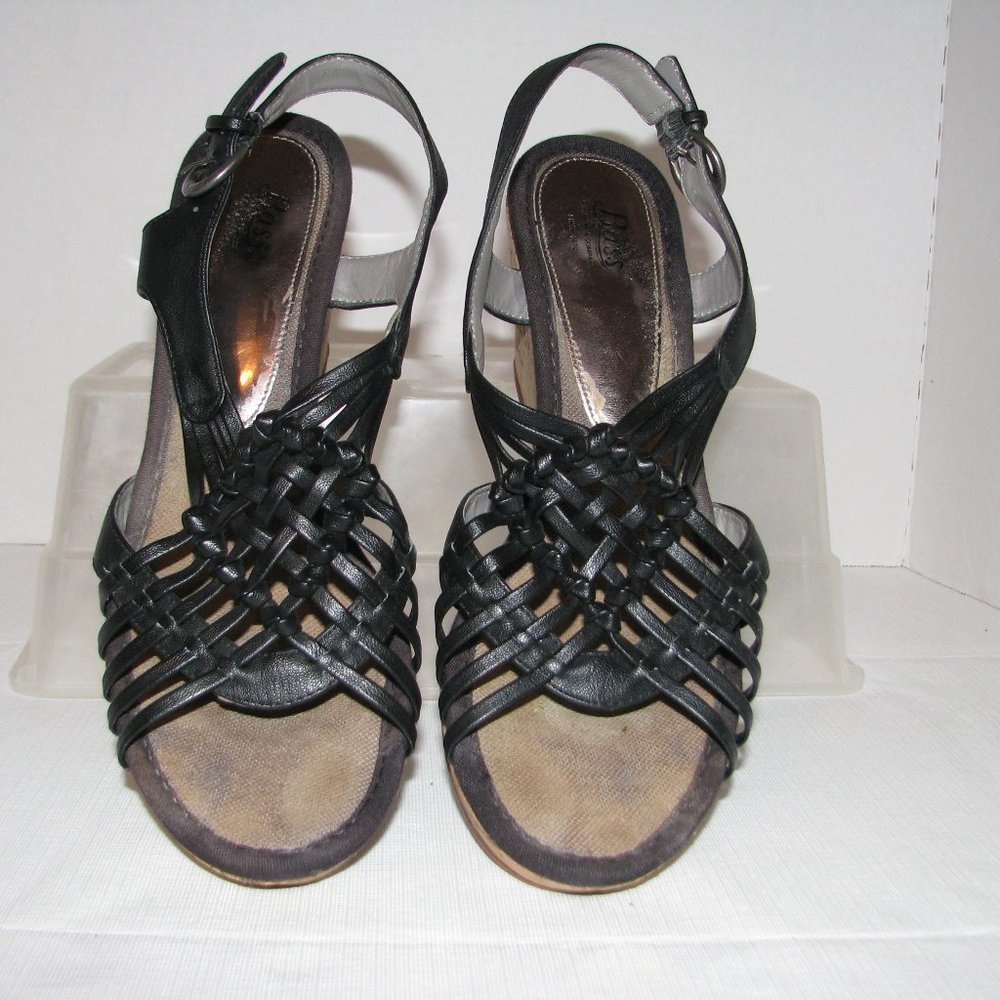 Bass Black Sandals